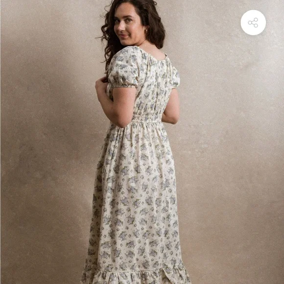 Neuflora Spring Hill Dress (S) Puff Sleeves - Picture 3 of 10